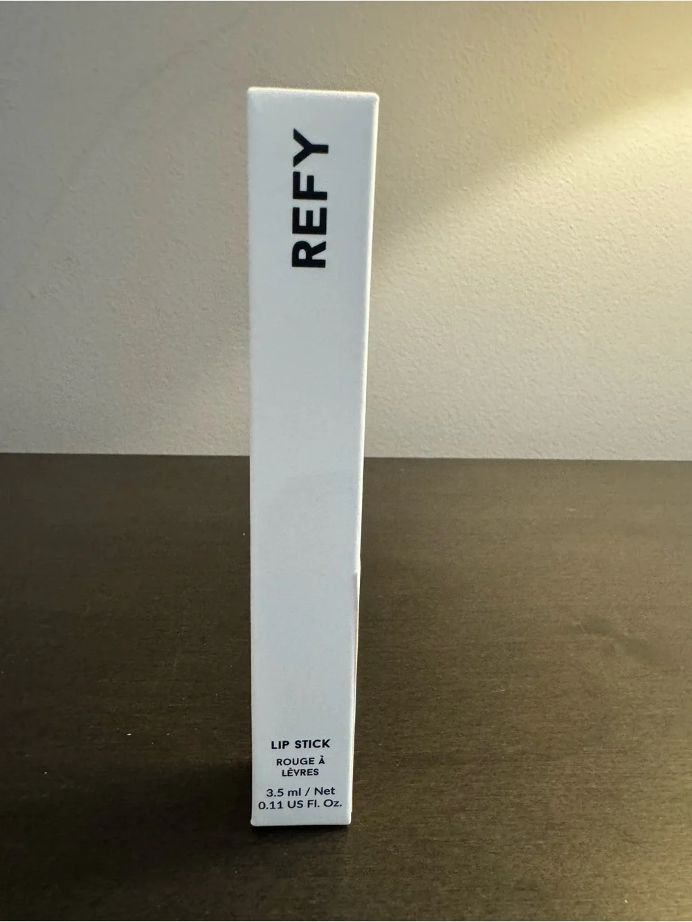 REFY Lip Stick Rosa 3.5 ml .11 oz Full Size NIB Sealed